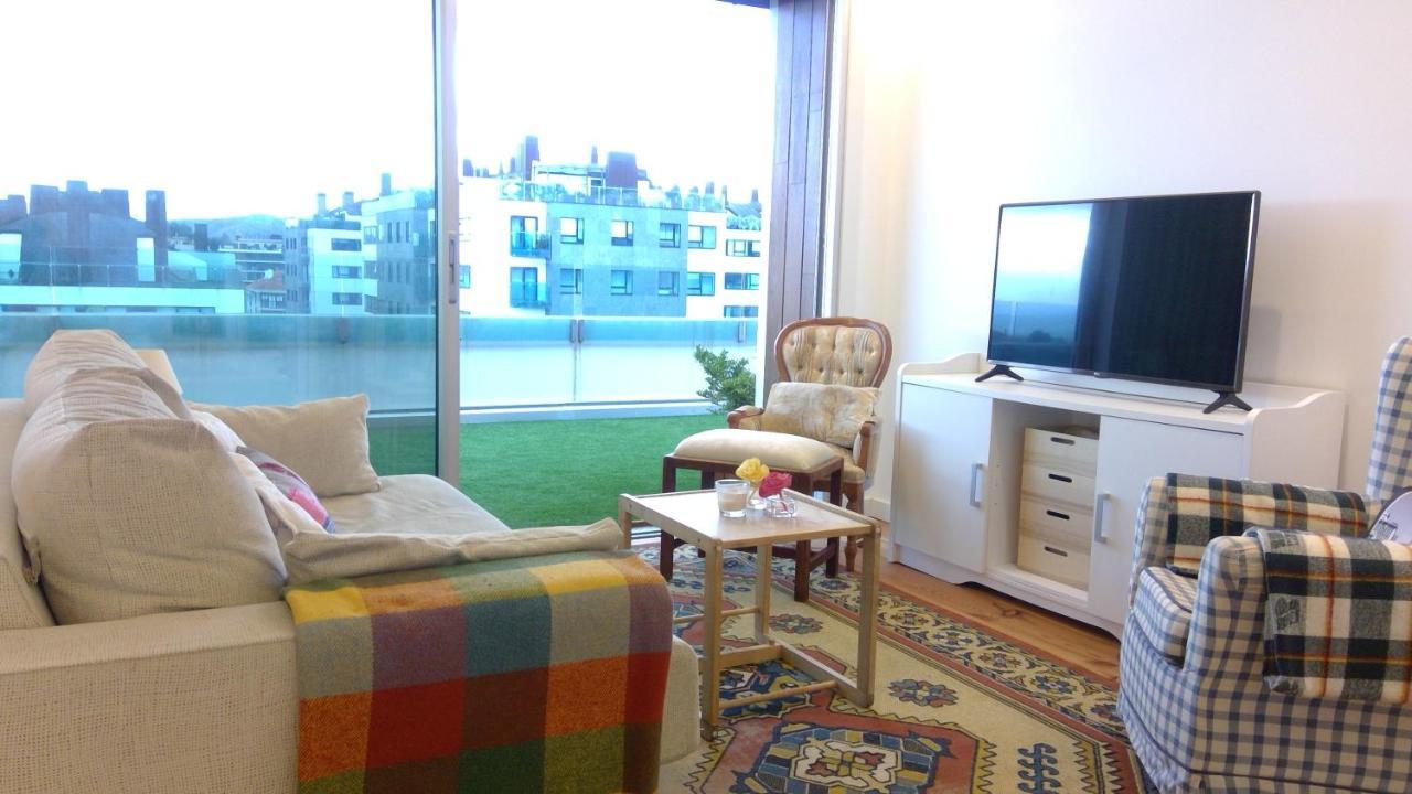 Apartmán Preciosa Habitacion Doble En Atico Con Terraza II Santiago de Compostela Exteriér fotografie
